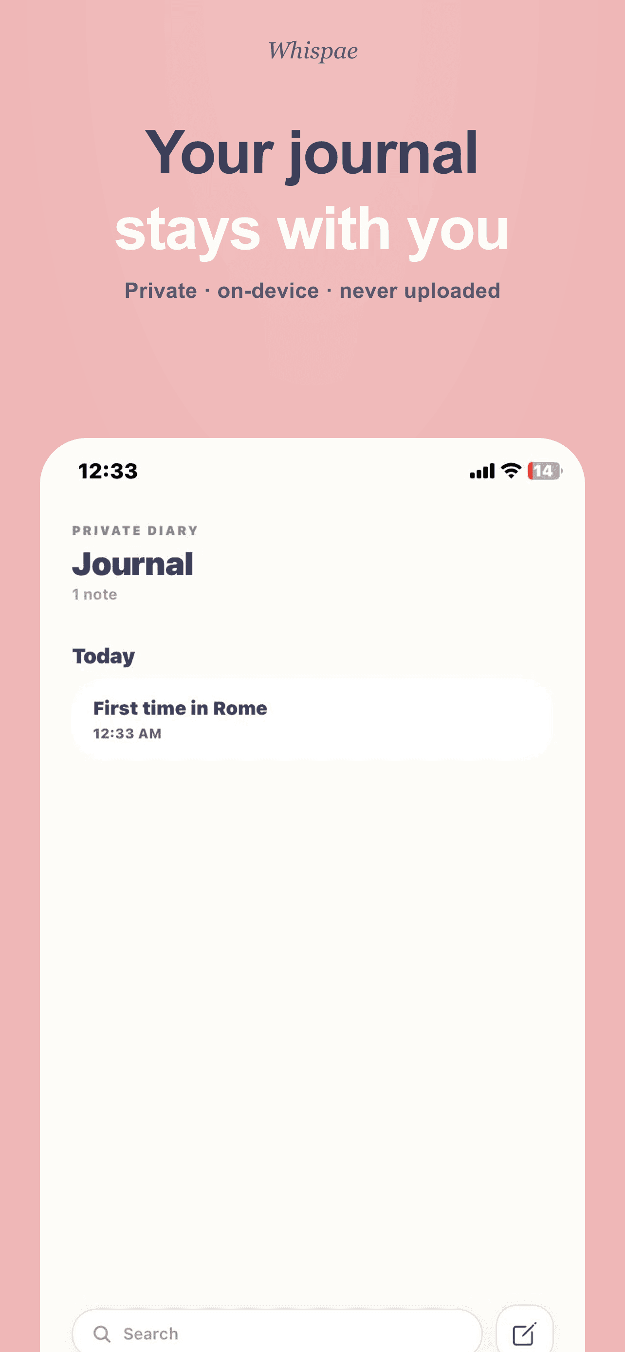 Private journal